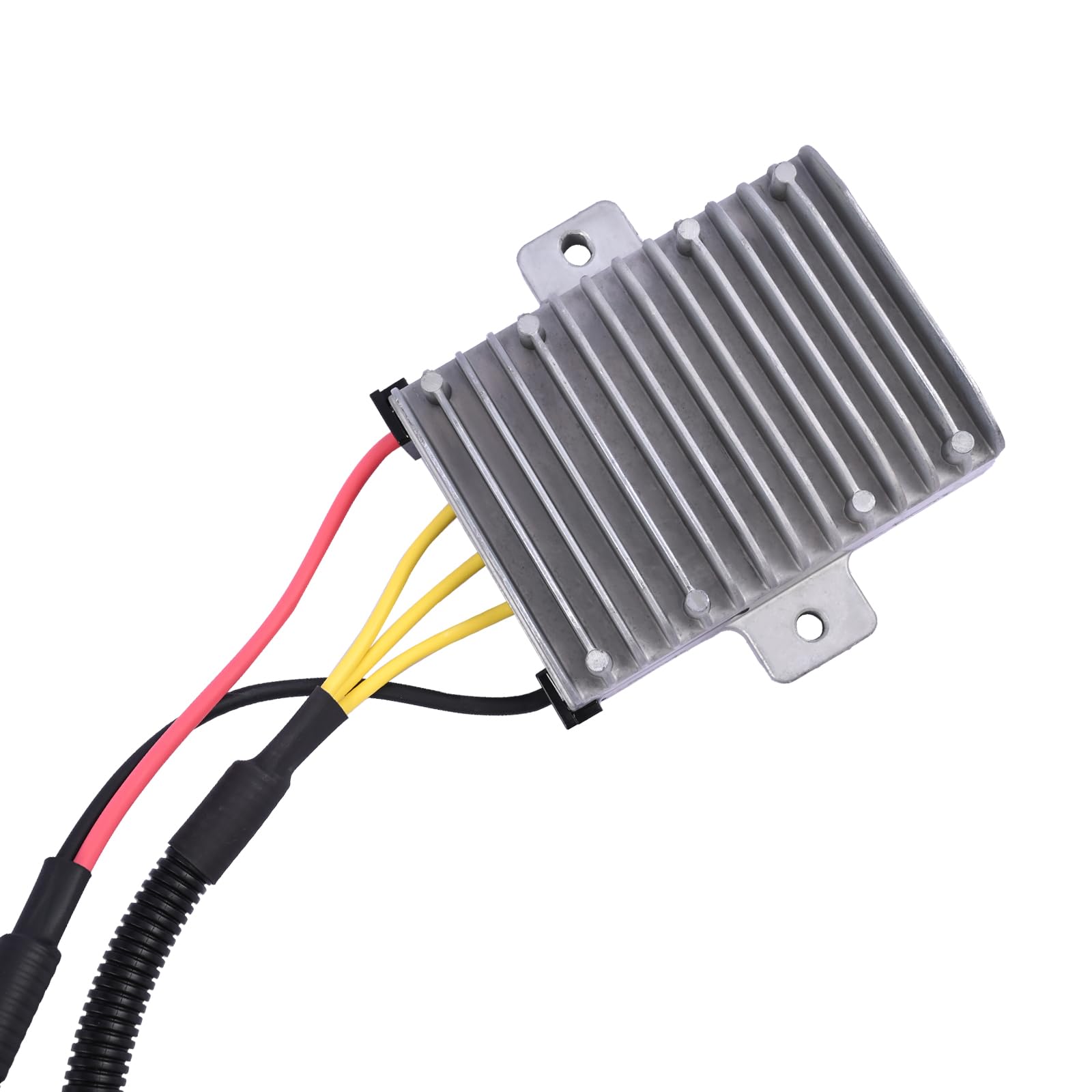 Getfarway regulator installed in Can-Am demonstrating correct fitment