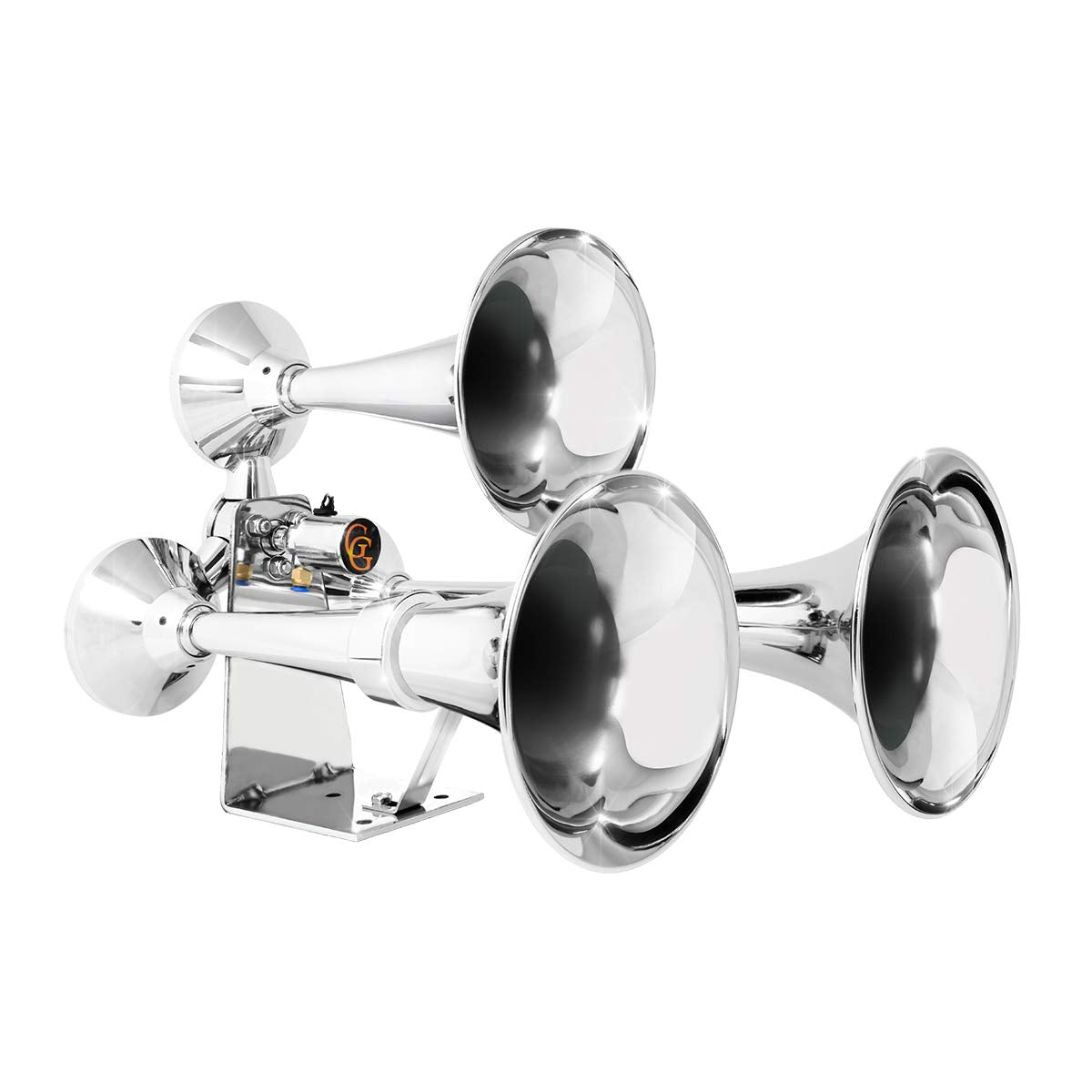 GG Grand General front assembly showing chrome trumpets and bold visual appeal