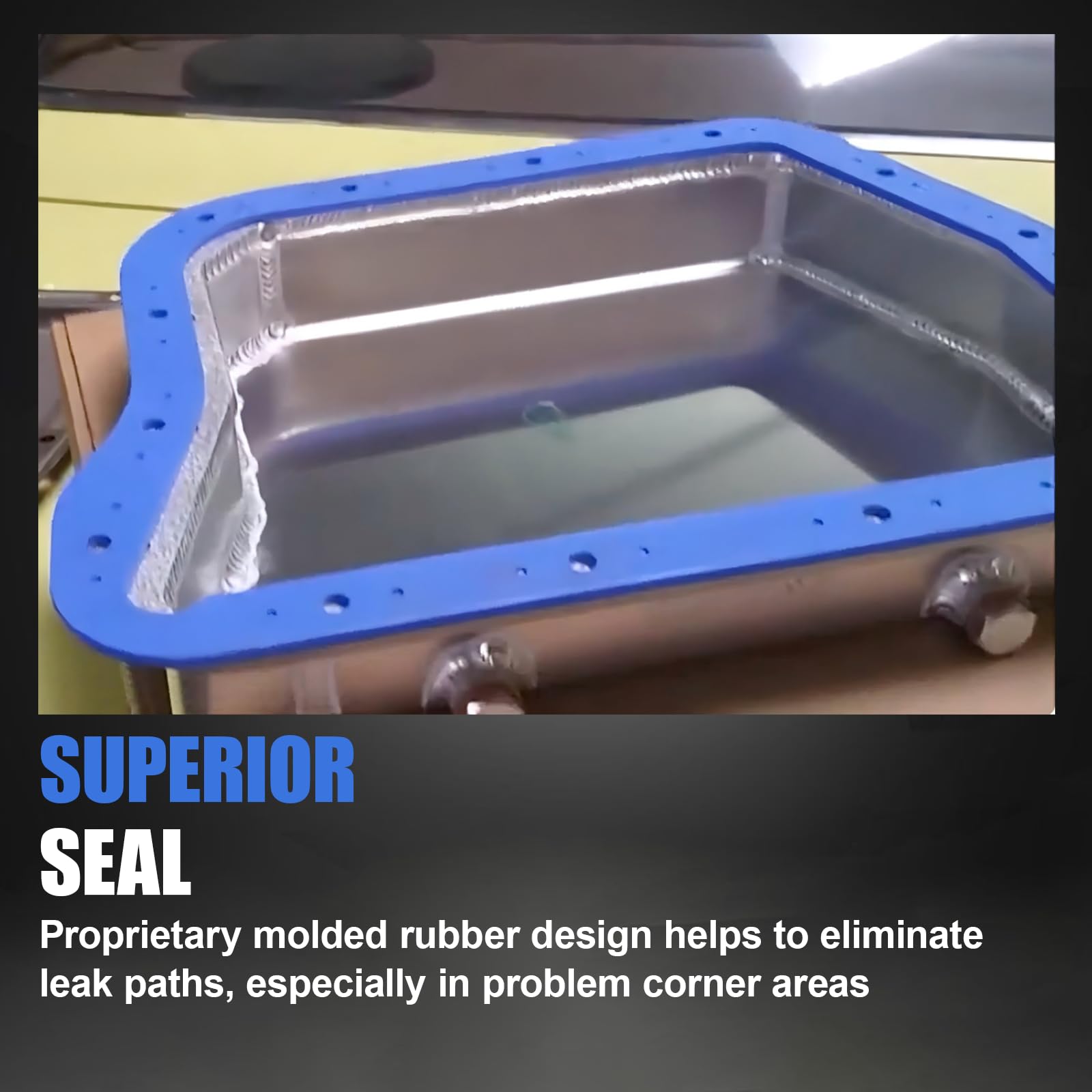 GGTE gasket beside ruler showing correct dimensions and fit verification