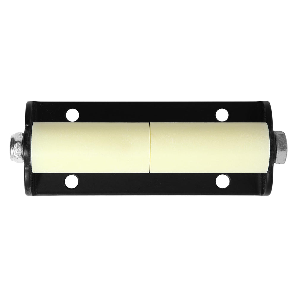 GGTE roller mounted on Lippert-style slide assembly demonstrating improved alignment benefit