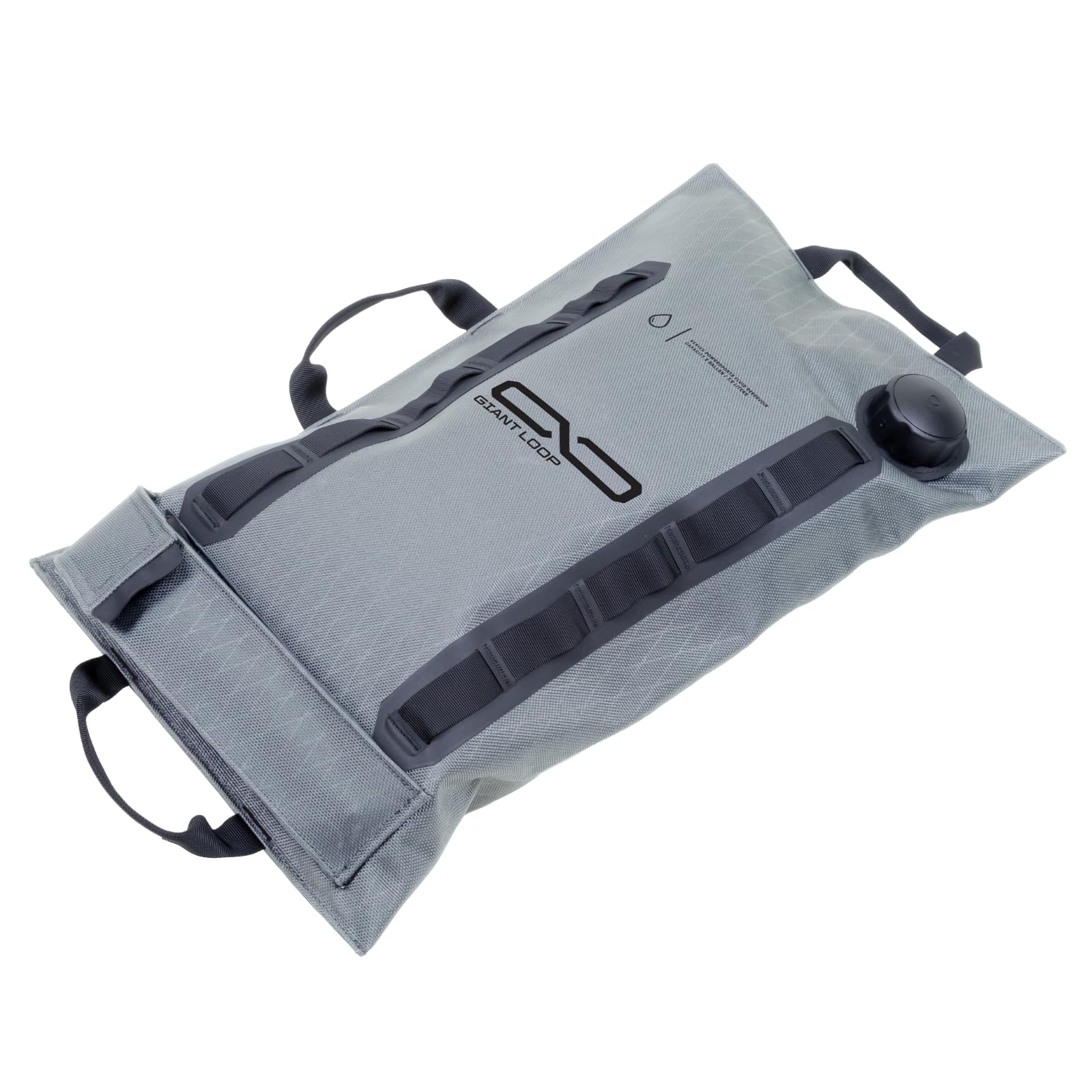 Giant Loop Armadillo Bag front view showing robust Cordura sleeve and handles for secure transport