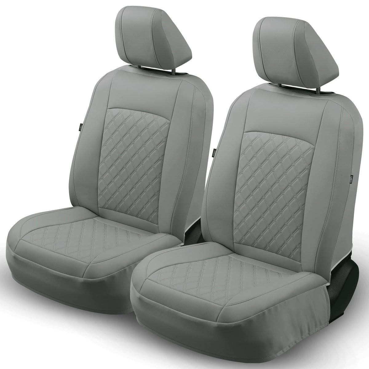 GIANT PANDA front view installed showing clean truck interior and protection
