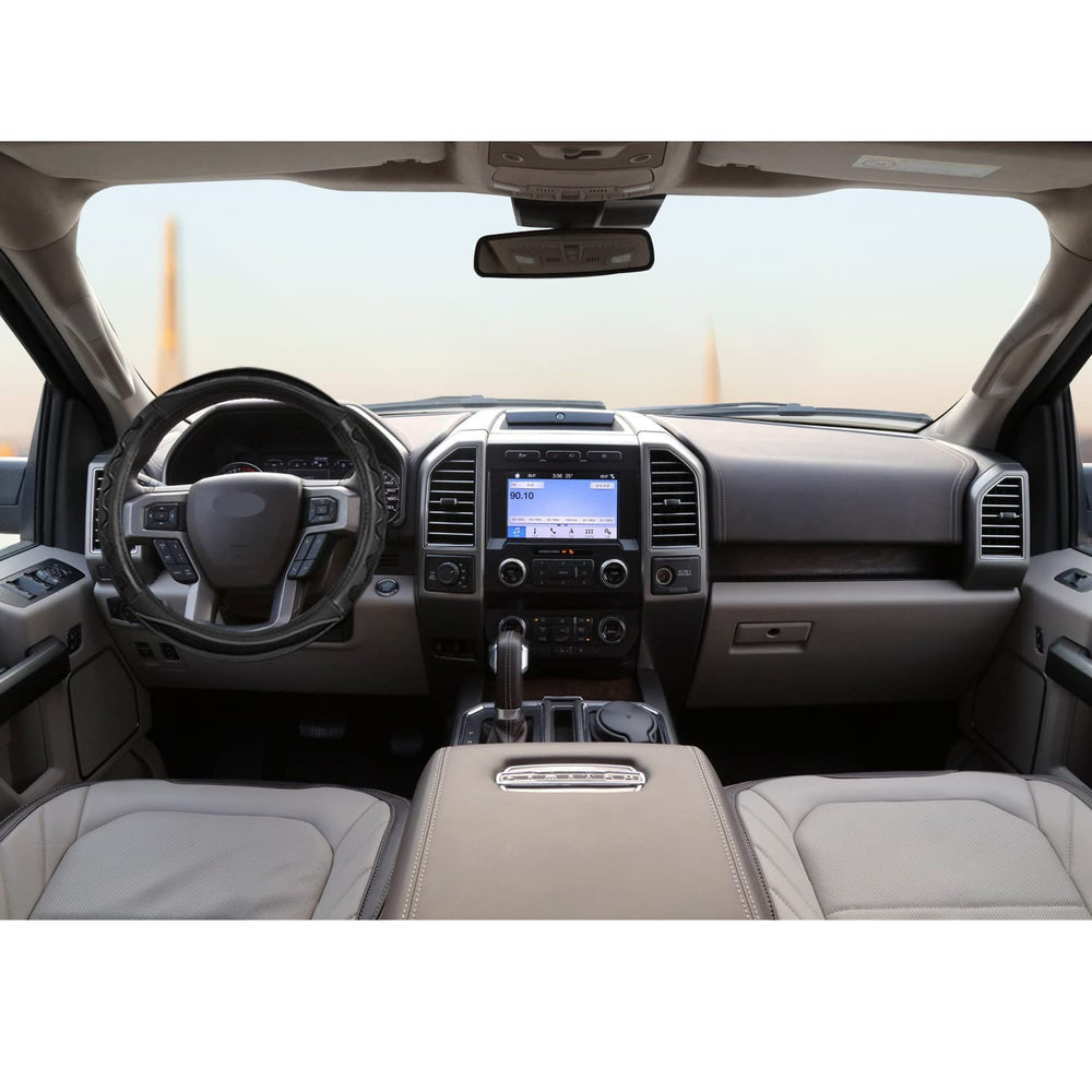 GIANT PANDA installed on Ford F150 wheel, improved control benefit