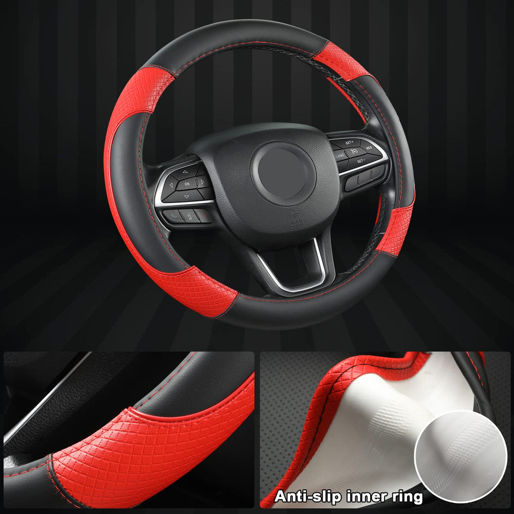 GIANT PANDA side profile showing red stitching detail, durable and wear-resistant