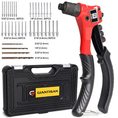GIANTISAN rivet gun front view showing robust construction and easy grip