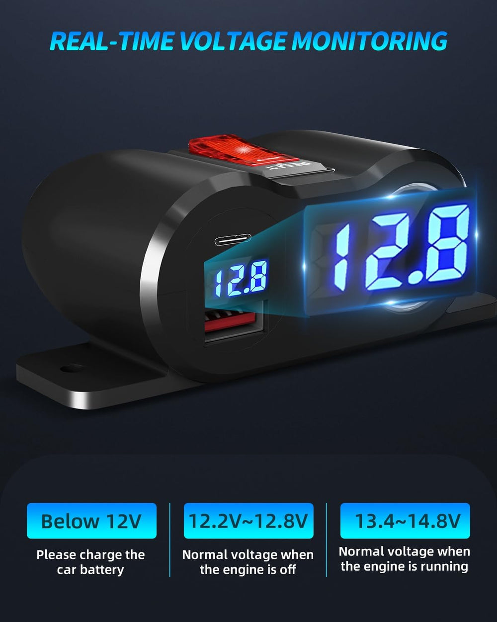 Gibbab powering a car fridge and two phones, keeps devices charged on road trips