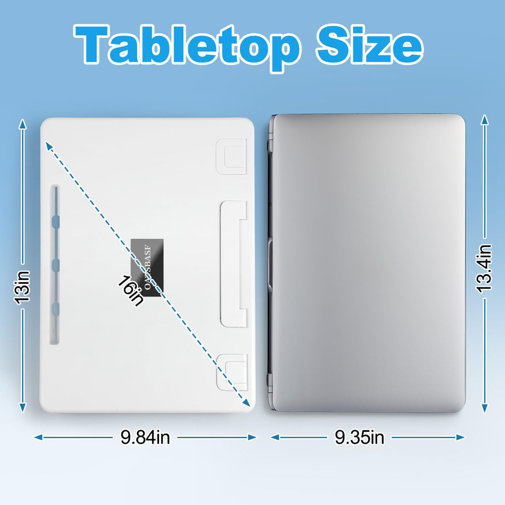 GiftmiyHime tablet and book slot close-up showing organized device holding benefit