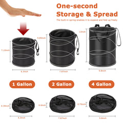 Ginsco PEVA liner close-up shows waterproof protection