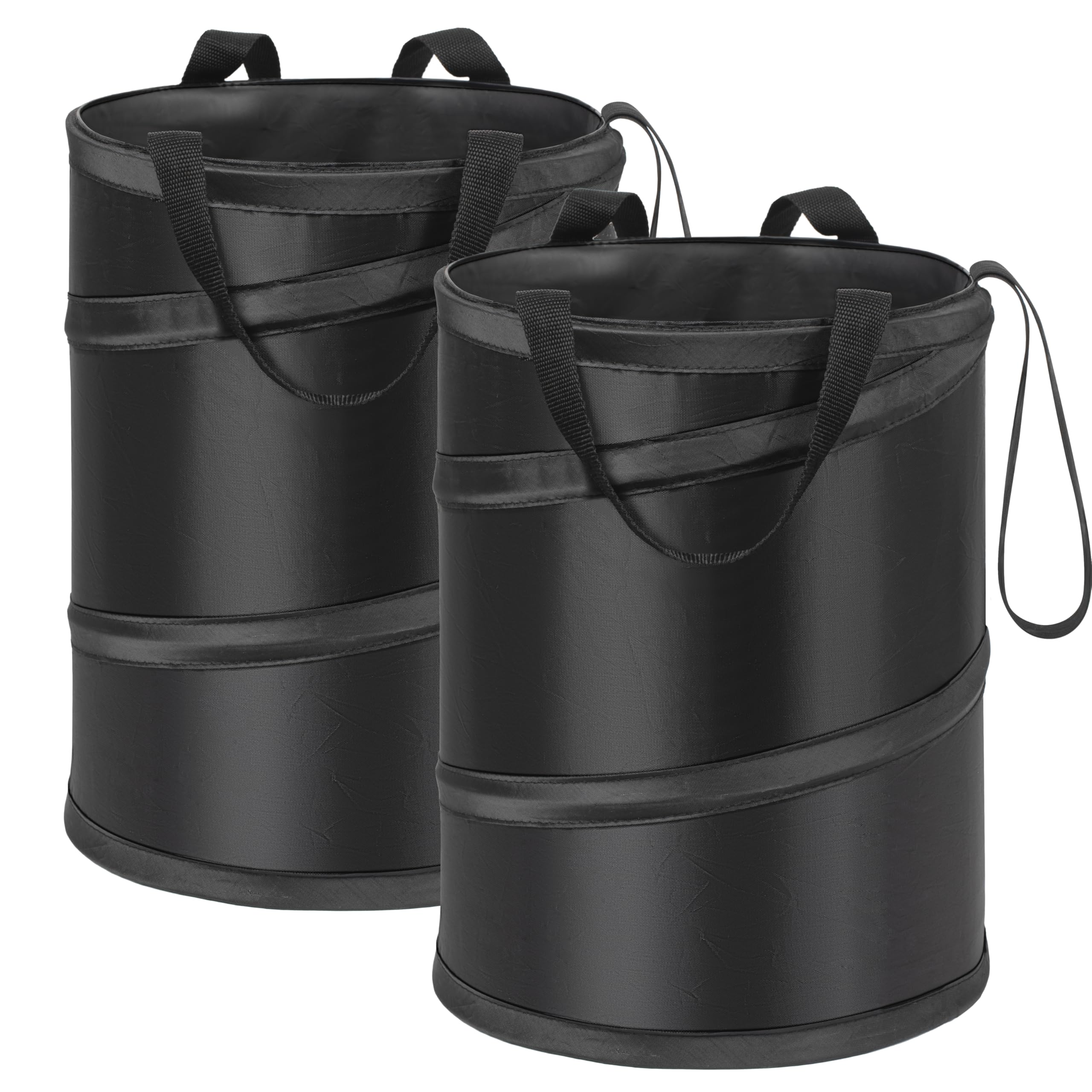 Ginsco front view hanging car trash can keeps cabin tidy