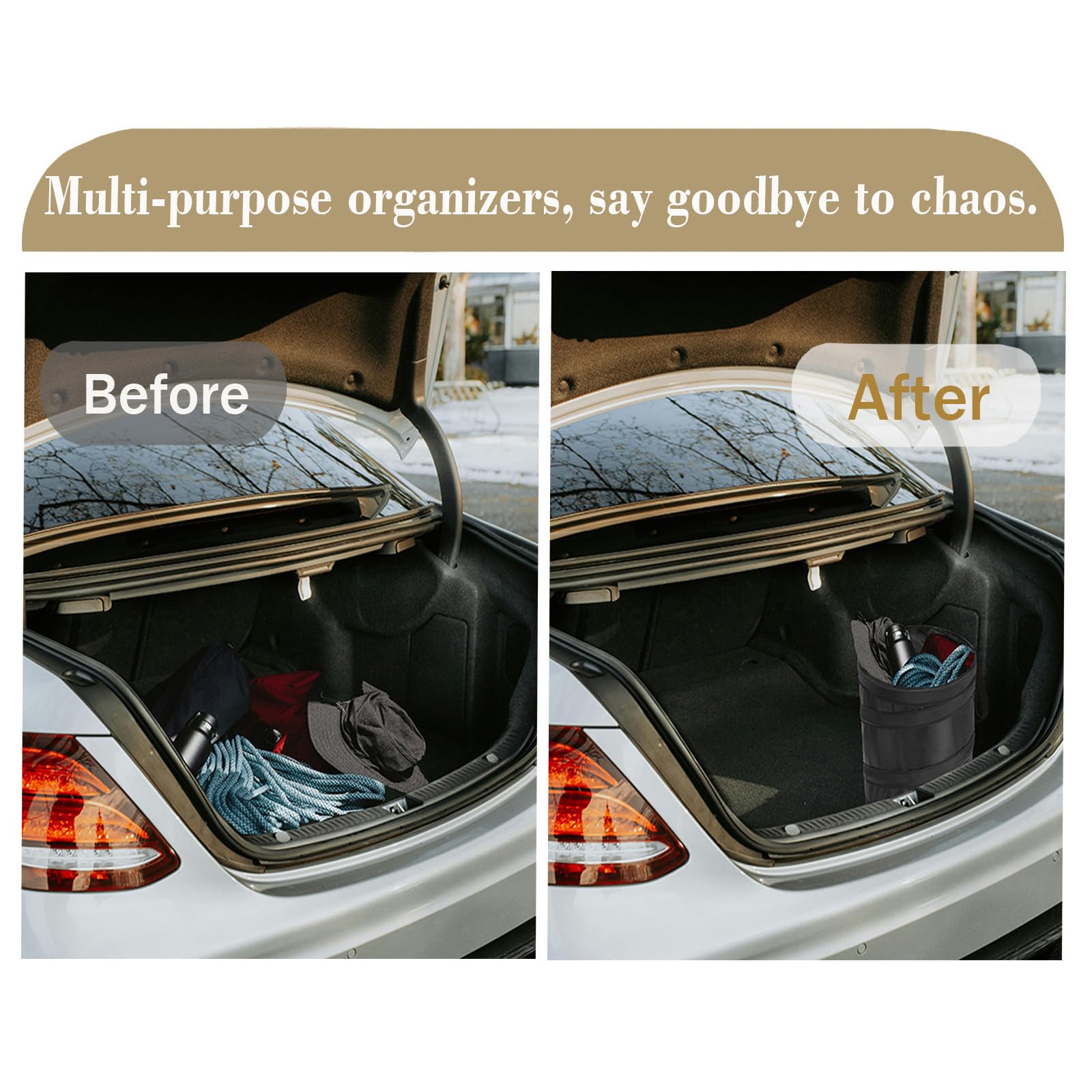 Ginsco placed on car floor with liner for quick removal