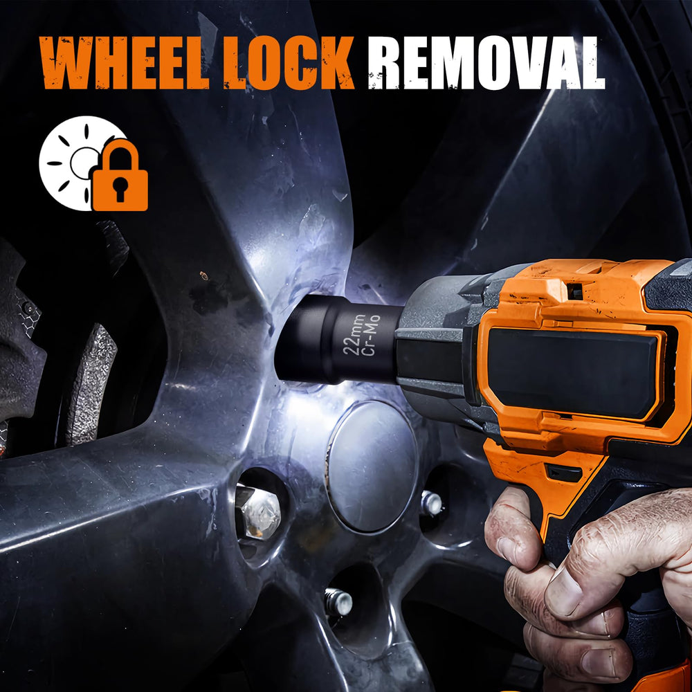 GIREORAN kit stored in car trunk beside jack and tools, emergency-ready convenience benefit