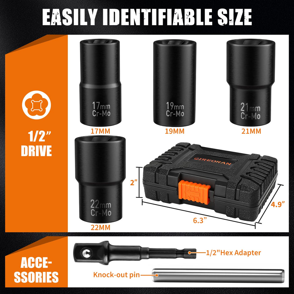 GIREORAN black oxide finish and steel grain close-up, corrosion resistance benefit