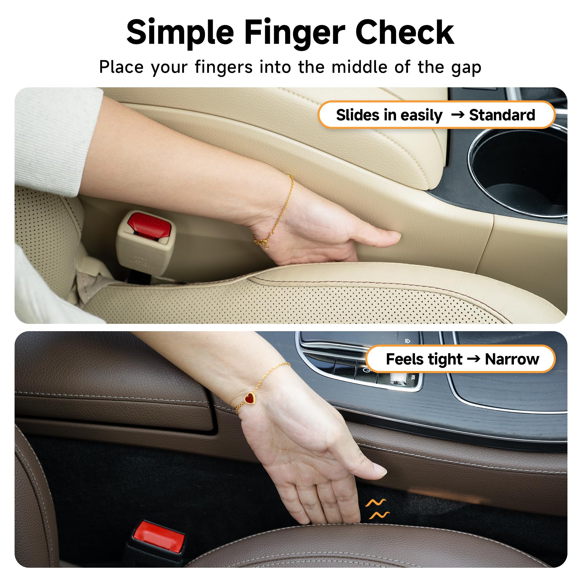 Givifive installed passenger side wide angle demonstrating full gap coverage