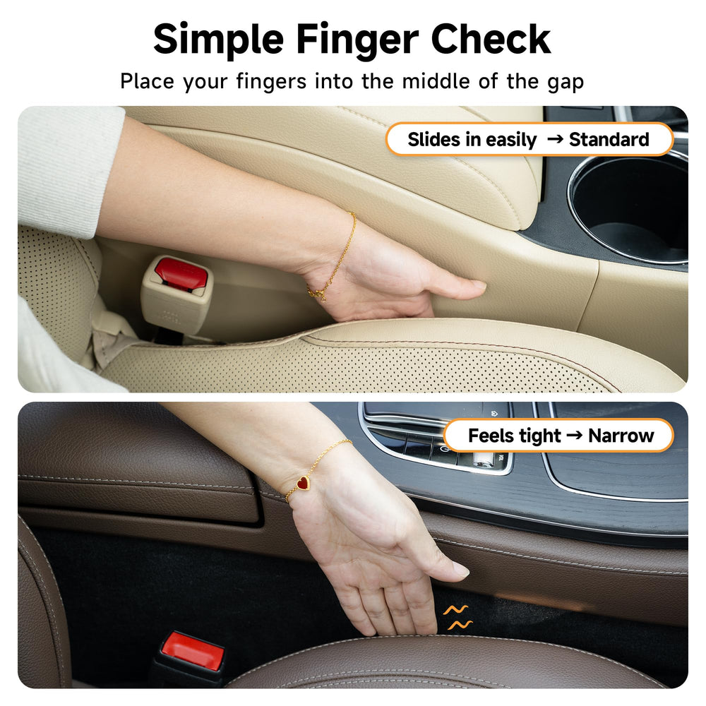 Givifive installed passenger side wide angle demonstrating full gap coverage