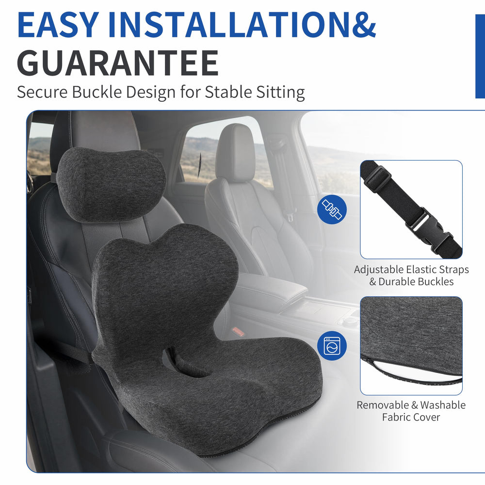 GKTKG on office chair showing versatile support for desk workers