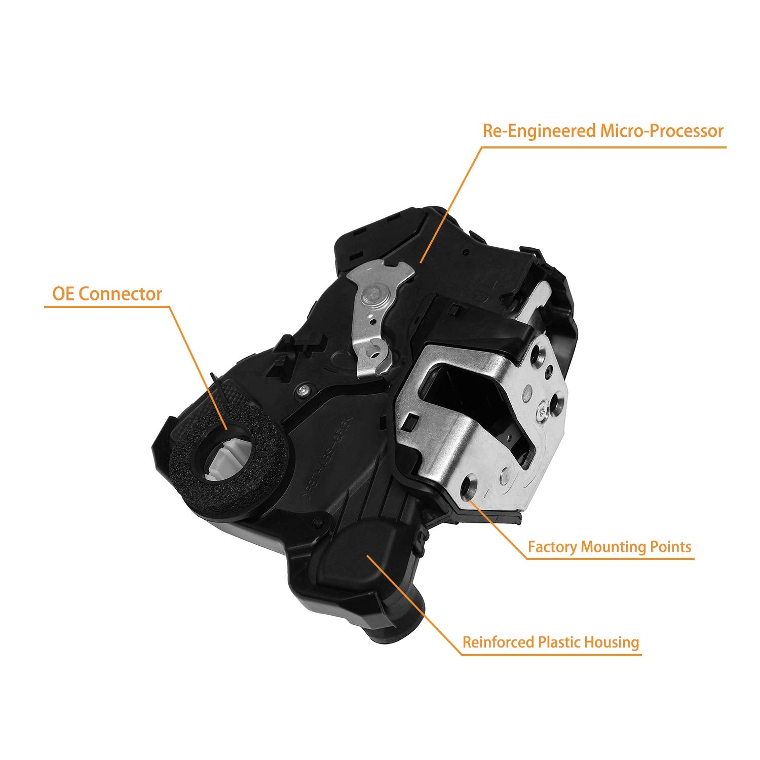 Gledewen actuator installed inside car door restoring reliable locks
