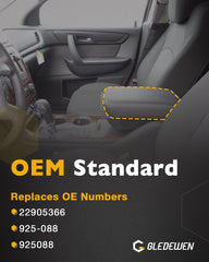 Gledewen mounted in vehicle console illustrating precise fit and immediate upgrade