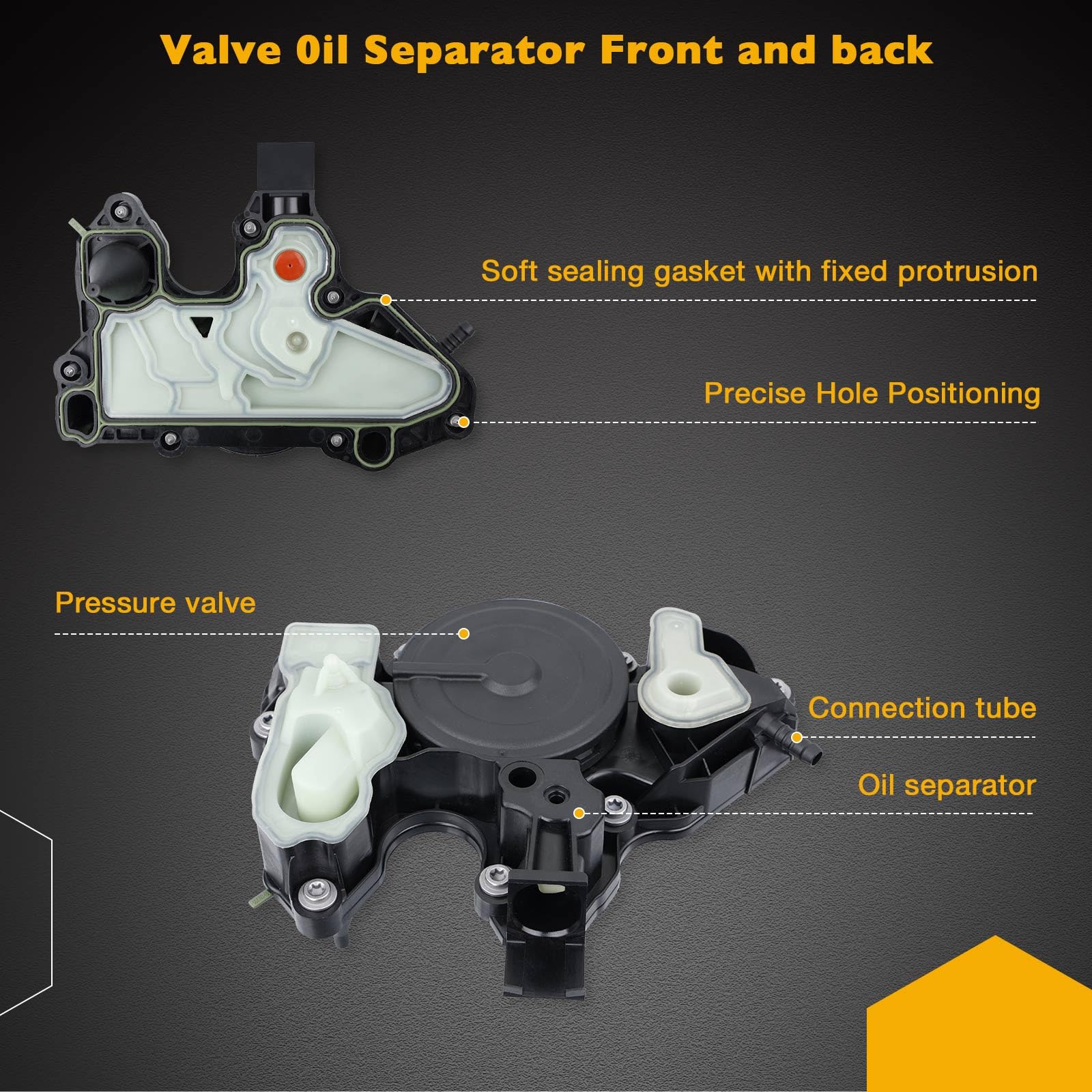 Gledewen PCV valve material detail showing durable PVC construction