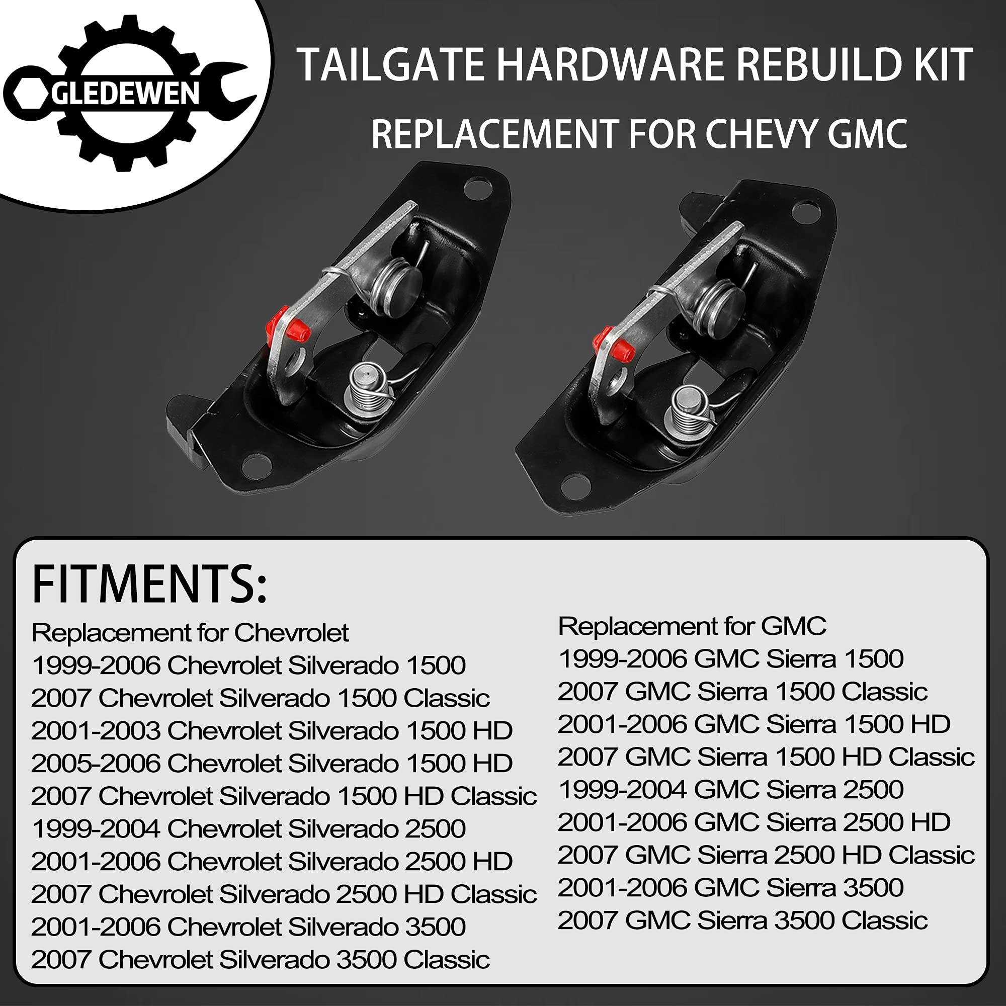 Gledewen handle frame close-up showing precise fit and corrosion resistance