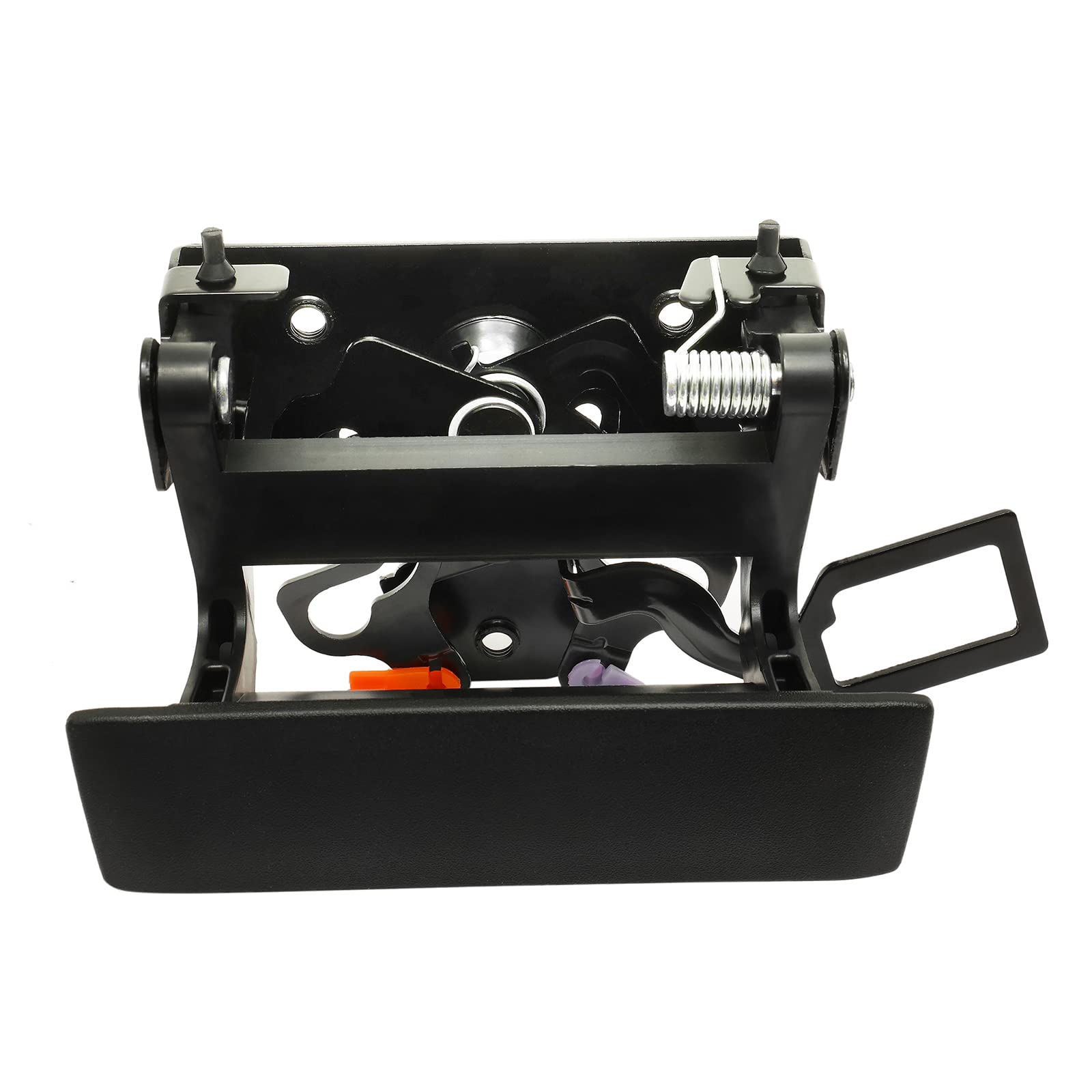gledewen tailgate handle front view shows clean fit and restore function