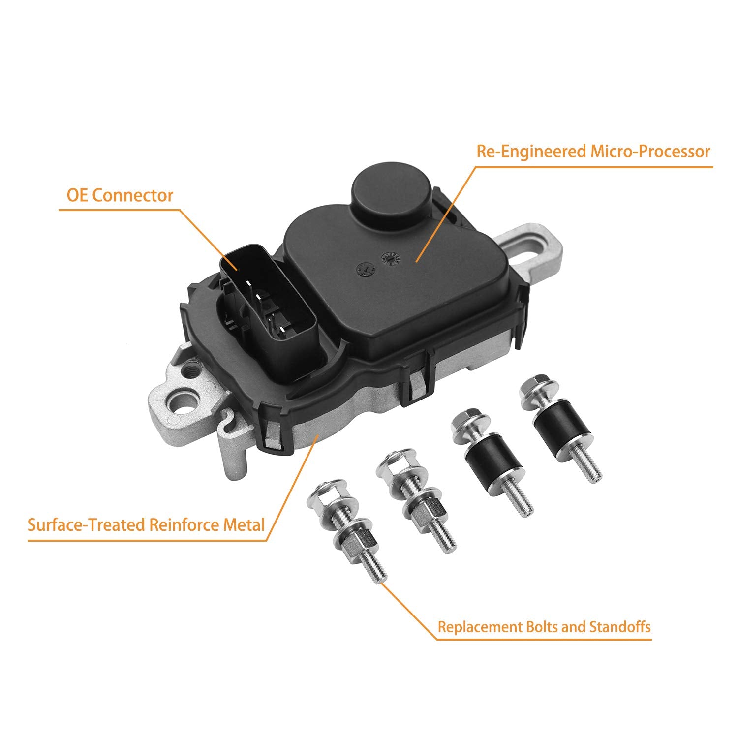 Gledewen wiring connector detail ensuring simple plug-in installation