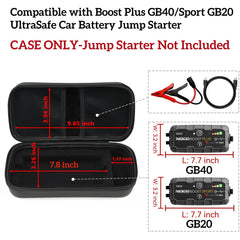 Gleegi interior custom molded fit holding NOCO GB40 snug and secure