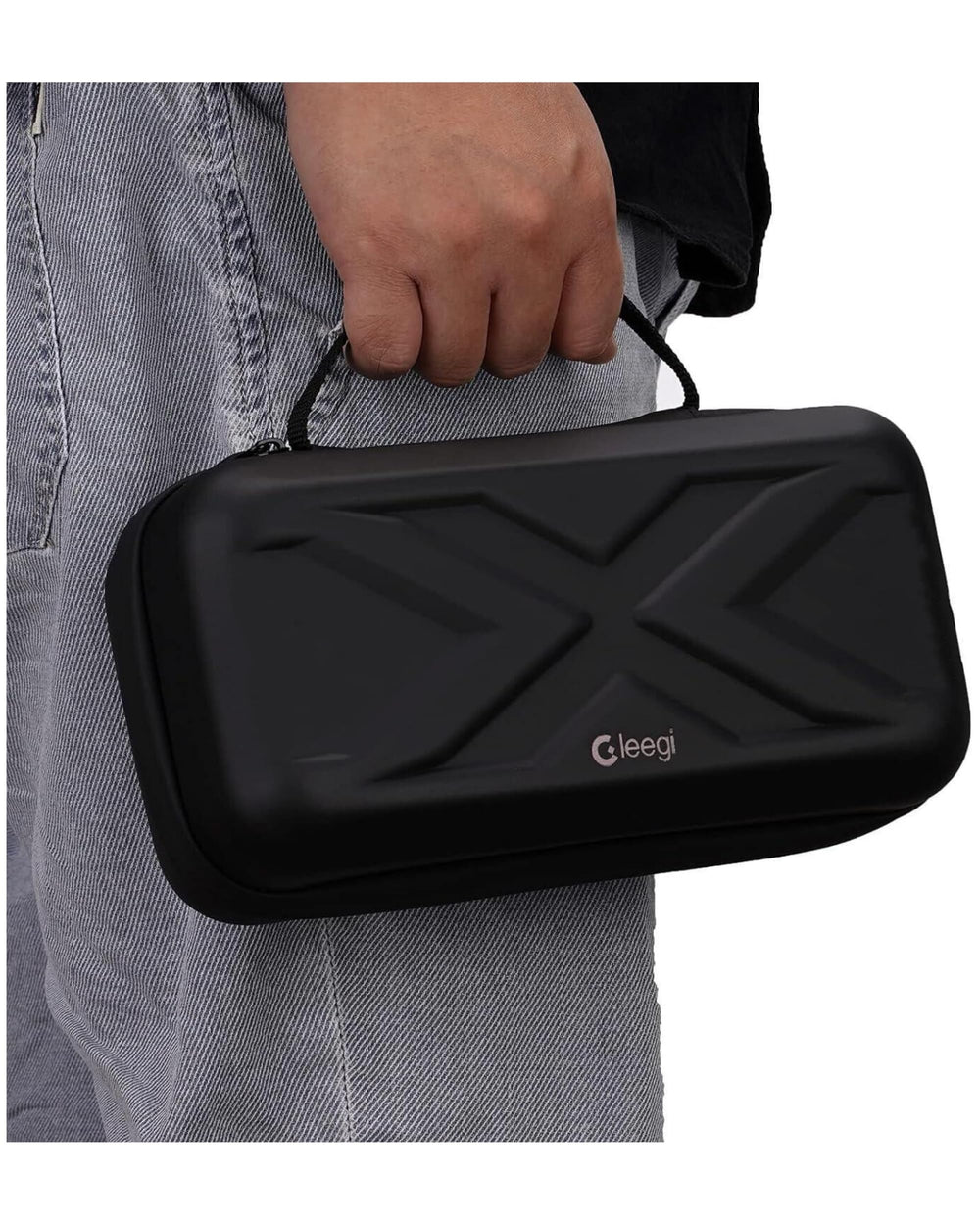 Gleegi case resisting water splashes to protect jump starter from moisture