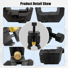 GLEXQLAO tool in use removing a wiper arm from car illustrating safe damage‑free removal benefit