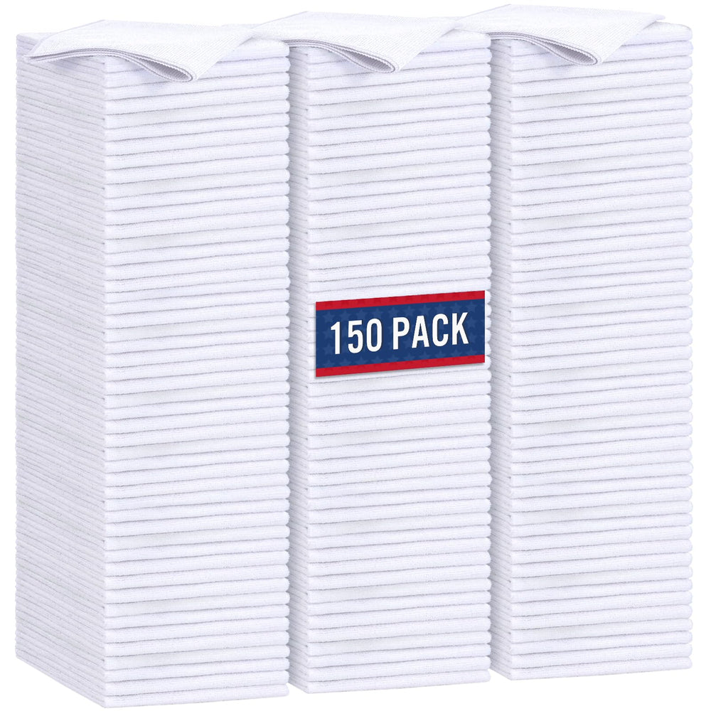 GLIMGLINT front packaging showing 150-count towels and brand for bulk convenience