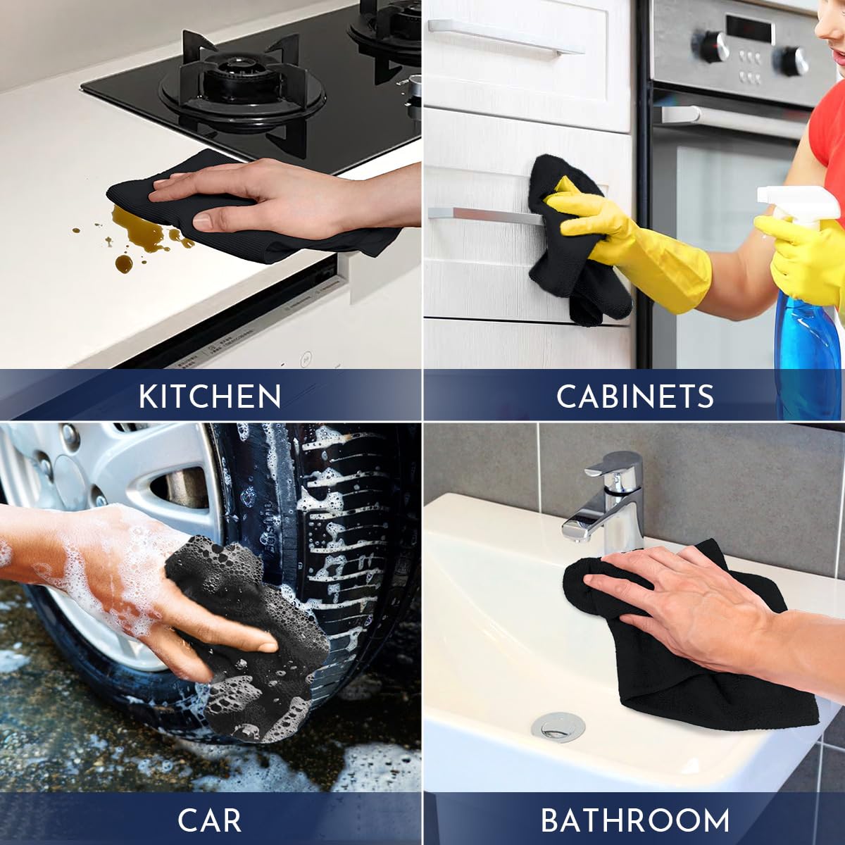 GLIMGLINT wet cloth absorbing spill quickly to show superior absorbency