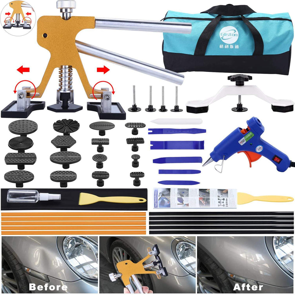 GLISTON front packaging showing full 45-piece kit and contents for fast repair