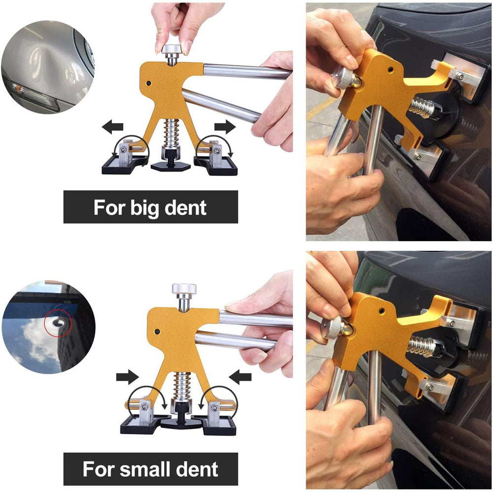 GLISTON golden lifter close-up showing adjustable height and durable finish