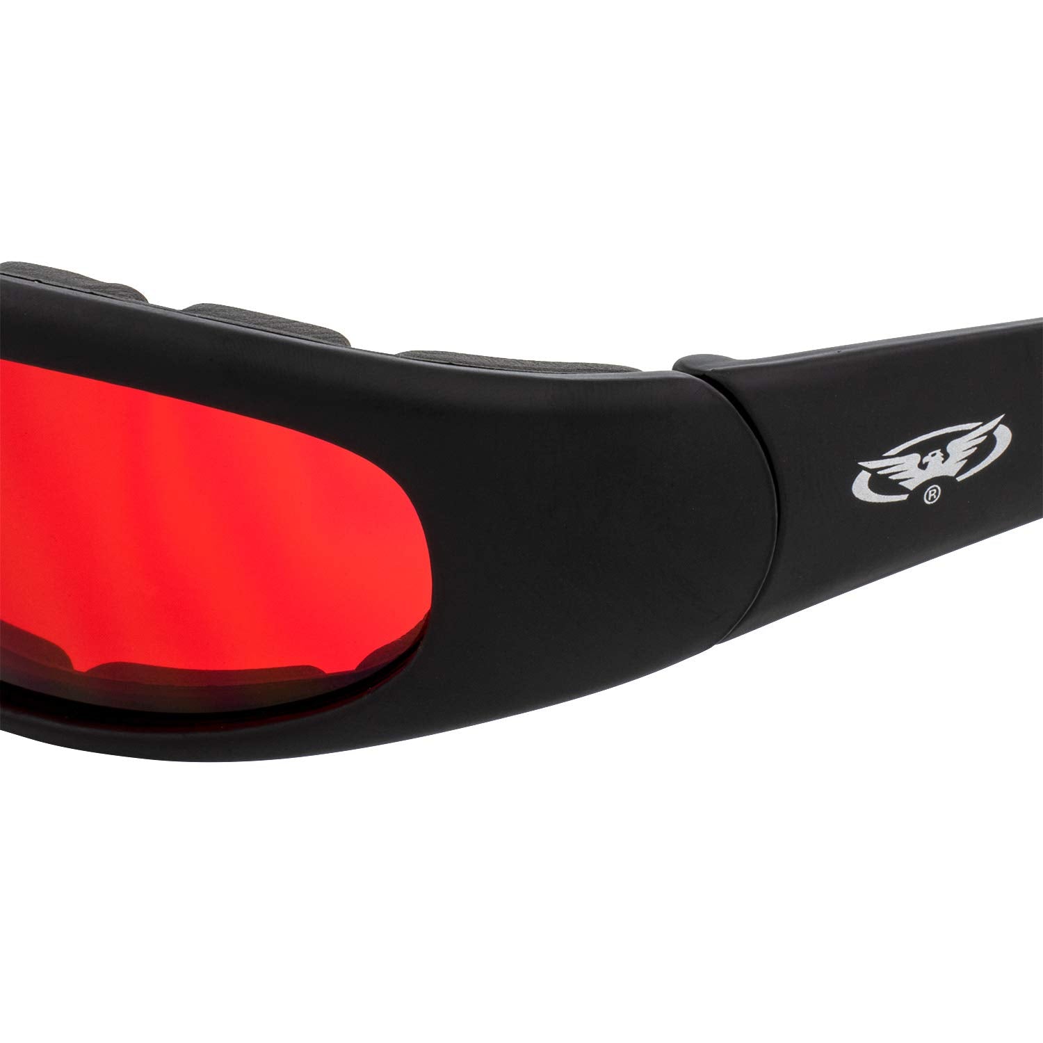 Global Vision lens tested for scratch resistance sustaining clarity