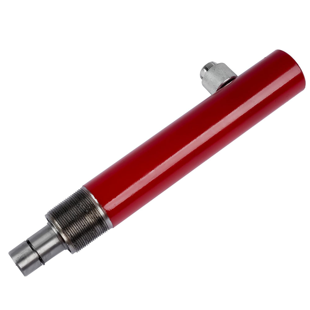 GLOSSY AUTO PARTS close-up of ram extension showing precise stroke control and smooth operation
