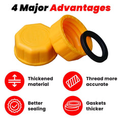Glowentix cap sealing lip profile demonstrating tight fit and reduced vapor escape