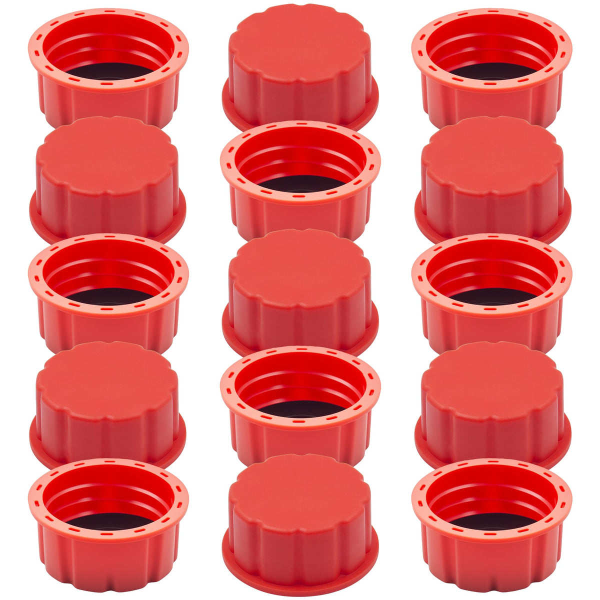 Glowentix front view of 15 caps showing bulk pack and convenience