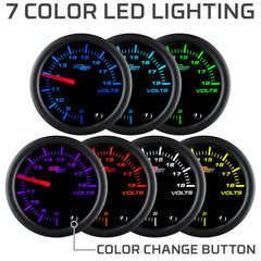 GlowShift wiring harness and mounting hardware display for easy DIY installation