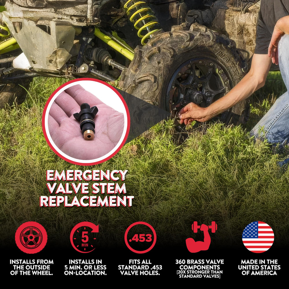 GlueTread Cordura bag open with organized contents for easy trail access