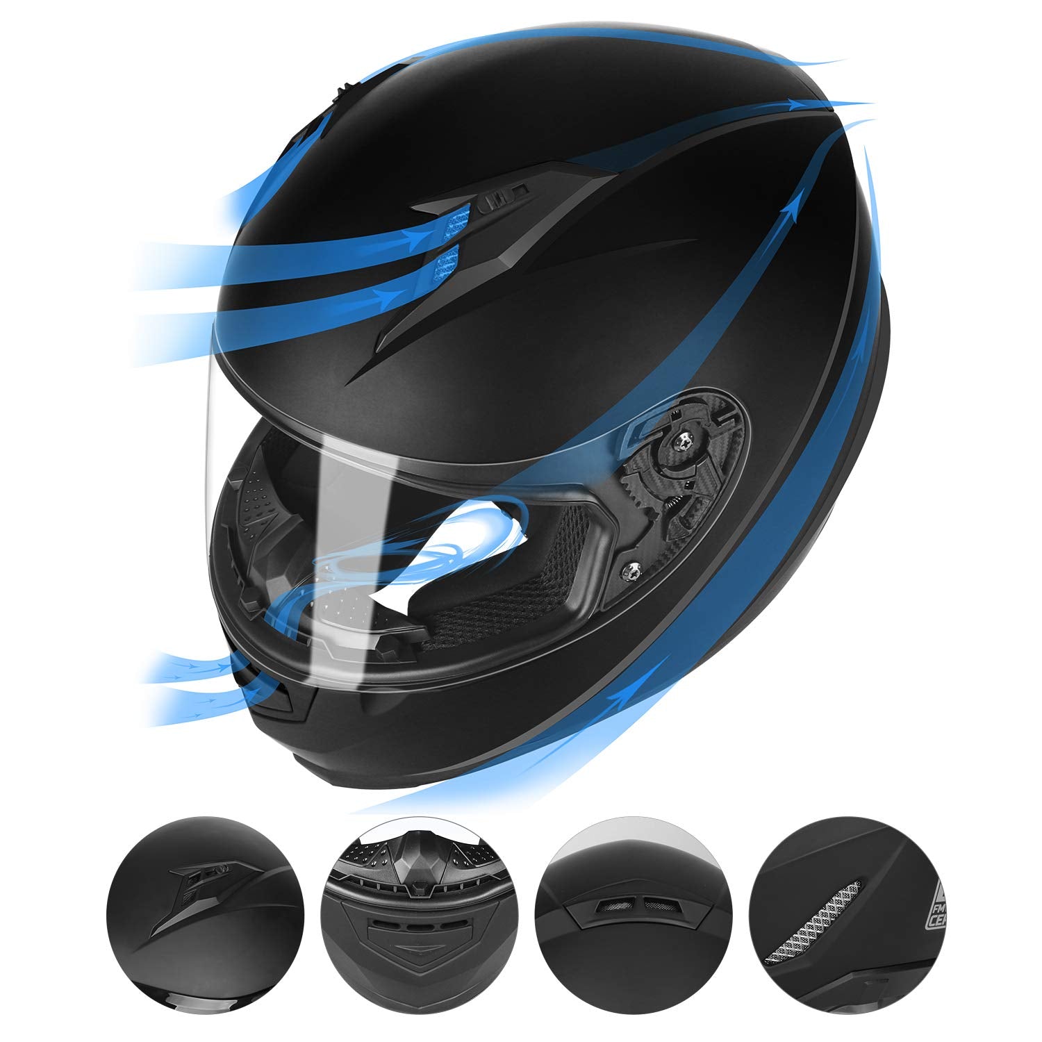 GLX GX11 rear exhaust outlets promoting heat removal and airflow