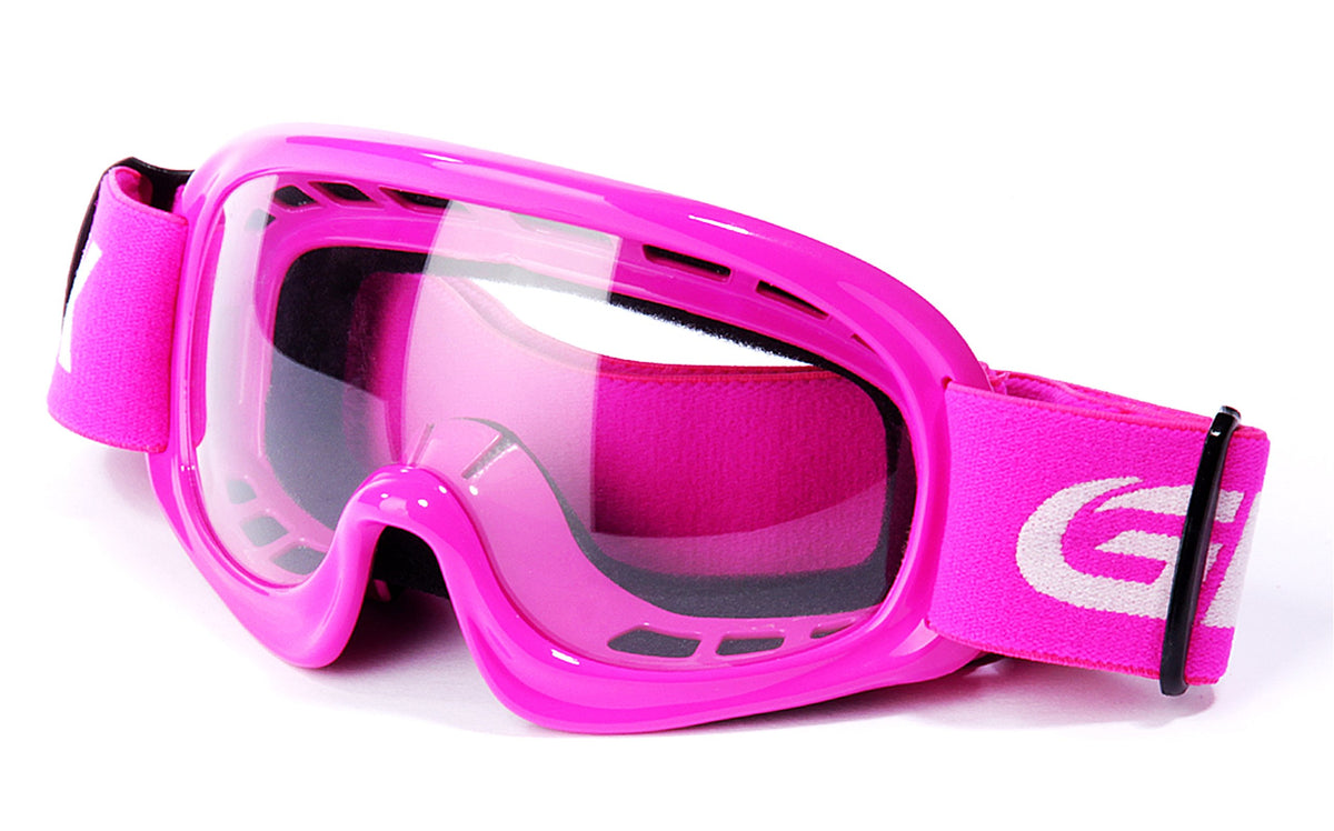 GLX YH15 front view showing full goggle profile and clear lens protection