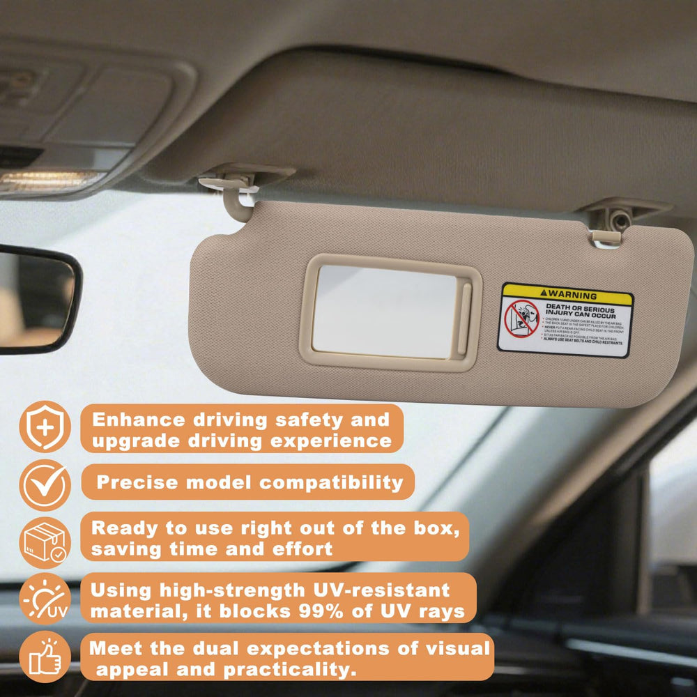 GlymXia visor mounted in cabin demonstrating seamless interior integration