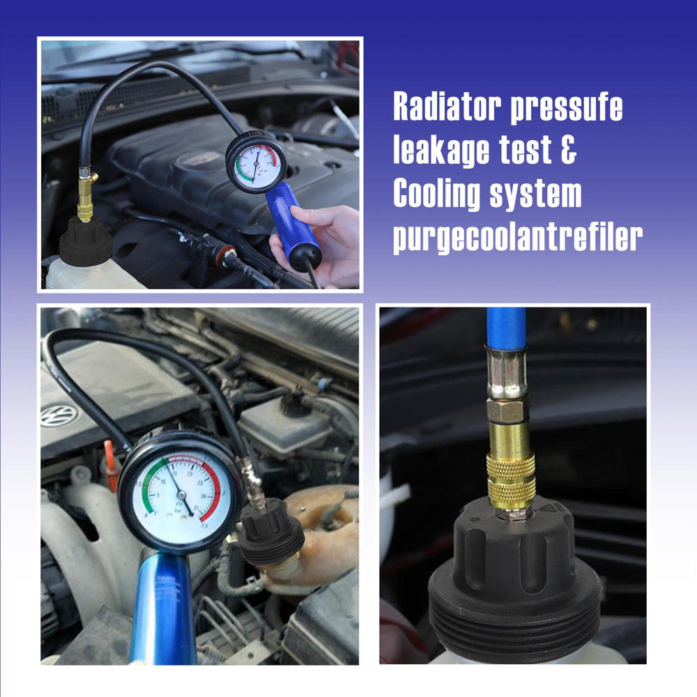 Gnhydxfe manual pump and pressure gauge detail showing clear readings for accurate testing