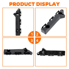 GoaMotors brackets side-by-side beside ruler demonstrating correct scale