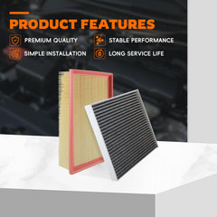 GoaMotors cabin air filter detail highlighting seal and media for cleaner cabin air