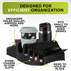 Go Gear close-up of interior compartments organizing phone and small items