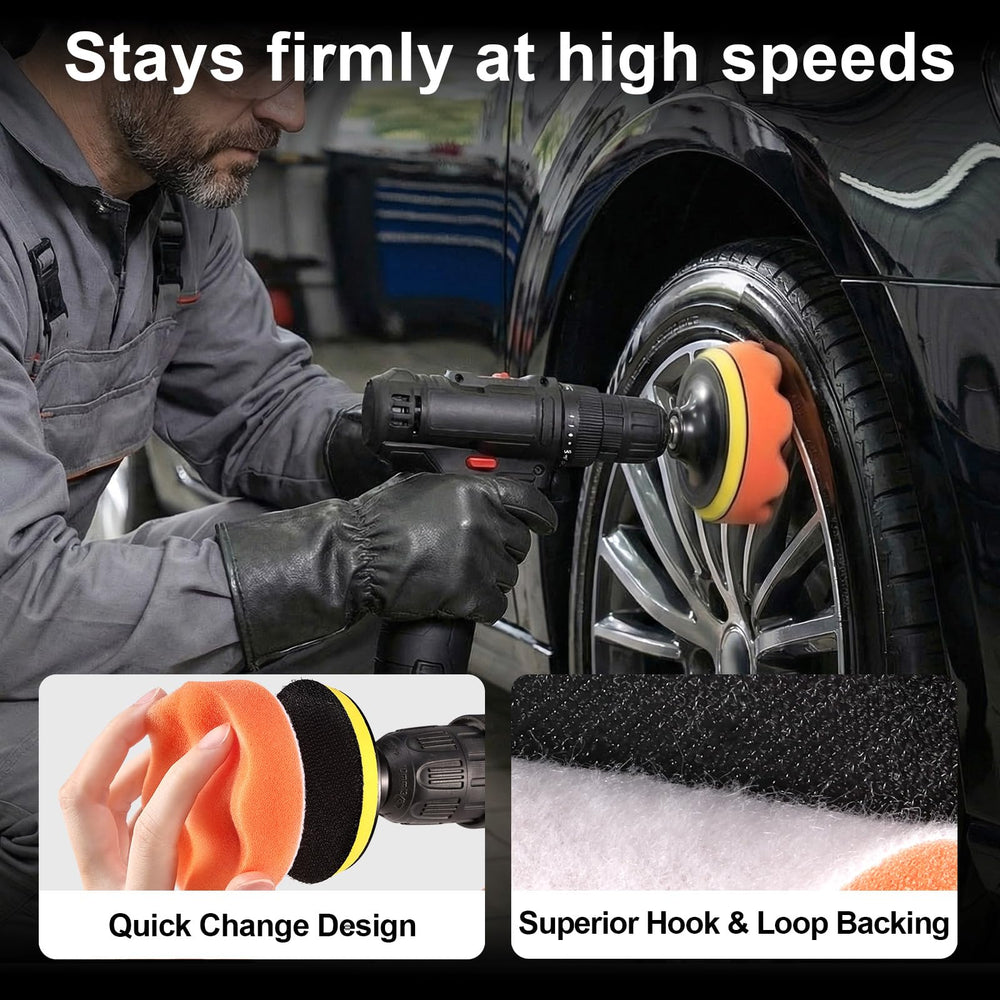 GOH DODD backing plate and M10 drill adapter ready-to-attach for convenience