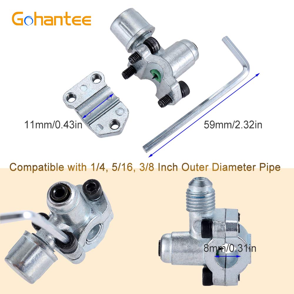 gohantee adapters and hardware included for broader compatibility