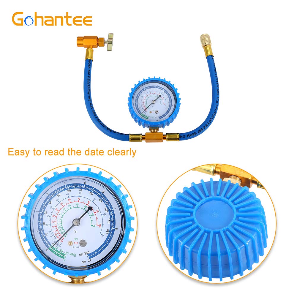 gohantee installed on automotive AC line for real-world service use