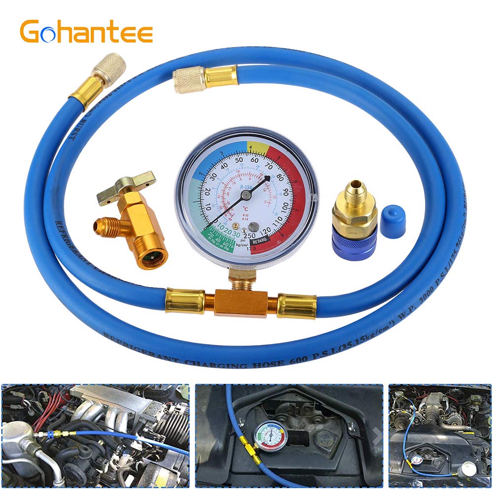 gohantee copper fittings and rubber hose detail indicating durable construction
