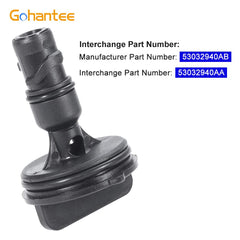 gohantee PCV valve side profile showing o-ring seal and leak-prevention benefit